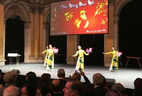 Overseas Vietnamese in France celebrate Year of the Rooster - ảnh 1